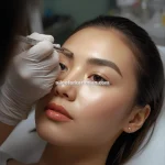 نیلوفر کریمیان میکروبلیدینگ ابرو و ریموو خط چشم در مشهد سعد آباد